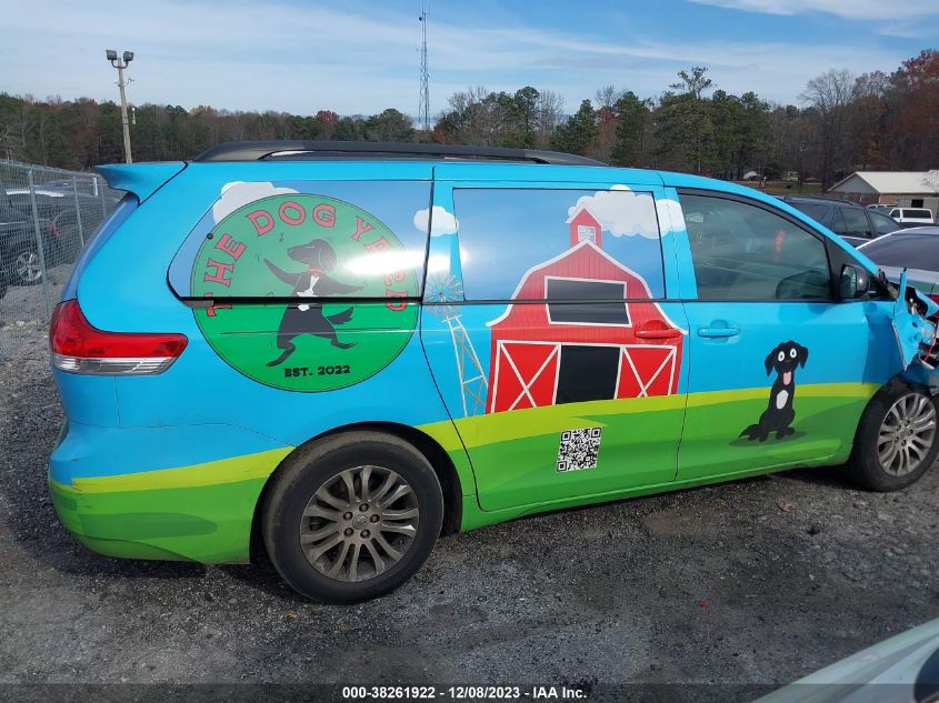 2013 TOYOTA SIENNA XLE - 5TDYK3DC2DS338618