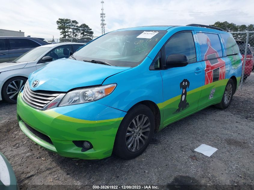 2013 TOYOTA SIENNA XLE - 5TDYK3DC2DS338618
