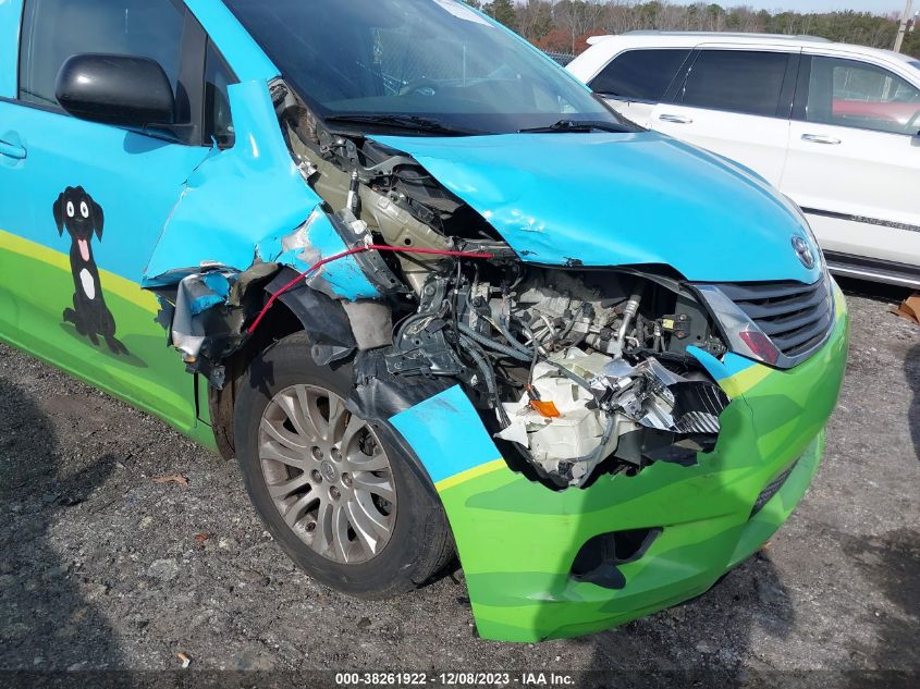 2013 TOYOTA SIENNA XLE - 5TDYK3DC2DS338618