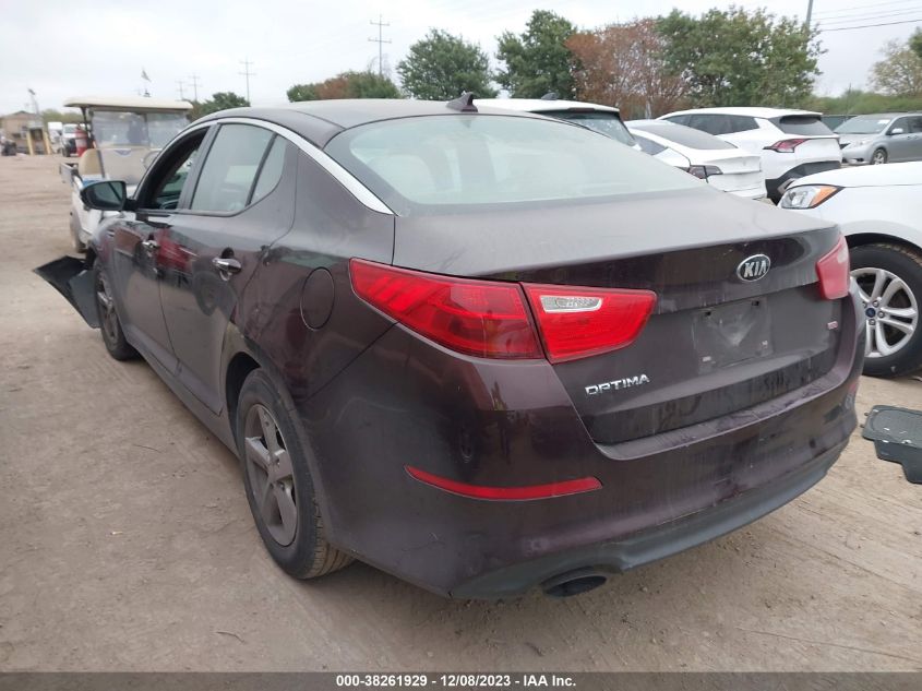 2015 KIA OPTIMA LX - 5XXGM4A7XFG472123