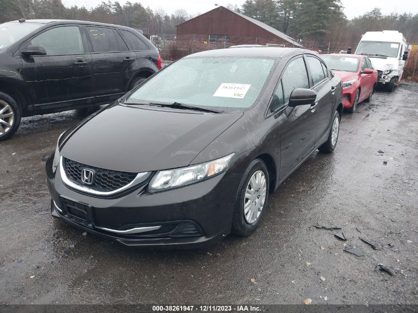 2014 HONDA CIVIC LX - 2HGFB2F54EH559655