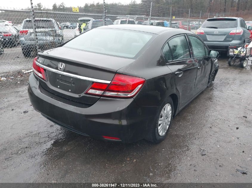 2014 HONDA CIVIC LX - 2HGFB2F54EH559655