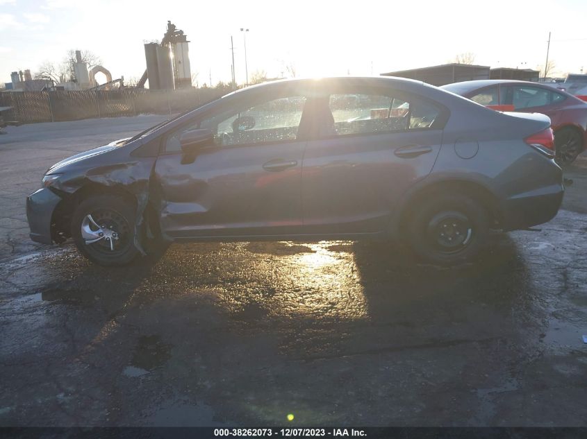 2014 HONDA CIVIC LX - 19XFB2F51EE069488