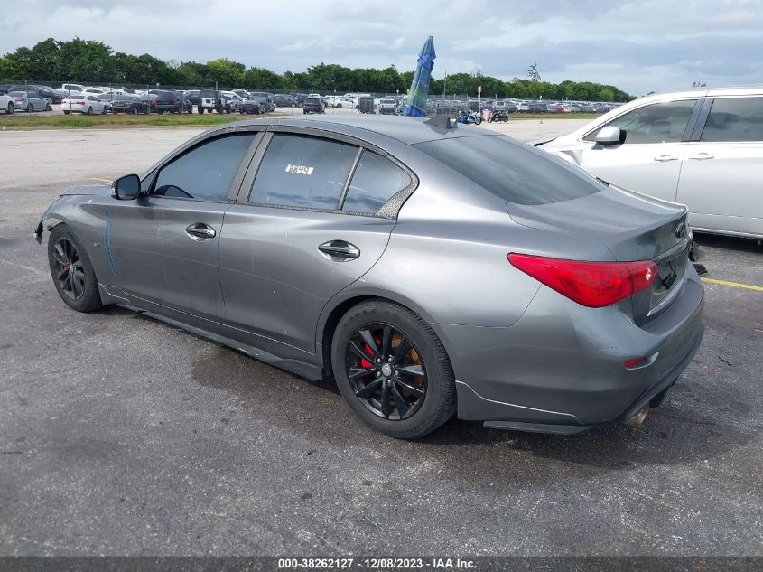 2014 INFINITI Q50 PREMIUM/SPORT - JN1BV7AP6EM689589