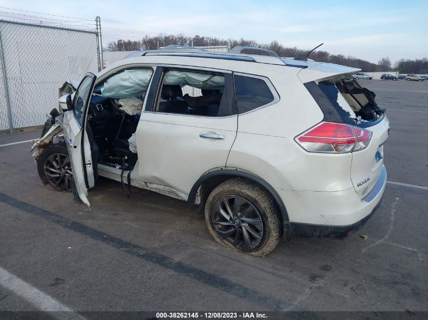 2016 NISSAN ROGUE SL - KNMAT2MV6GP720689