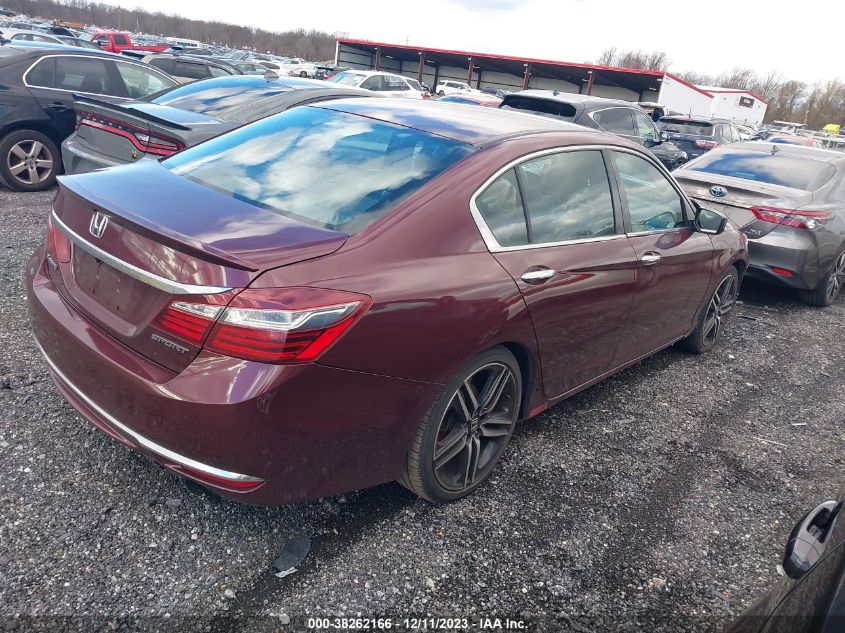 2016 HONDA ACCORD SPORT - 1HGCR2F57GA156723