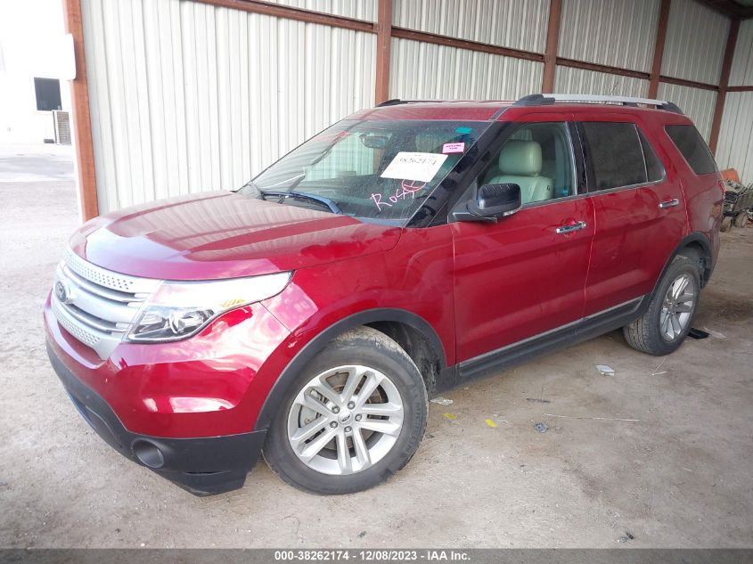 2013 FORD EXPLORER XLT - 1FM5K7D82DGC26400