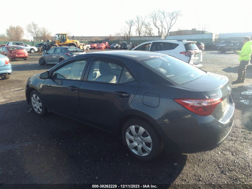 2017 TOYOTA COROLLA L/LE/XLE/SE - 2T1BURHEXHC932032