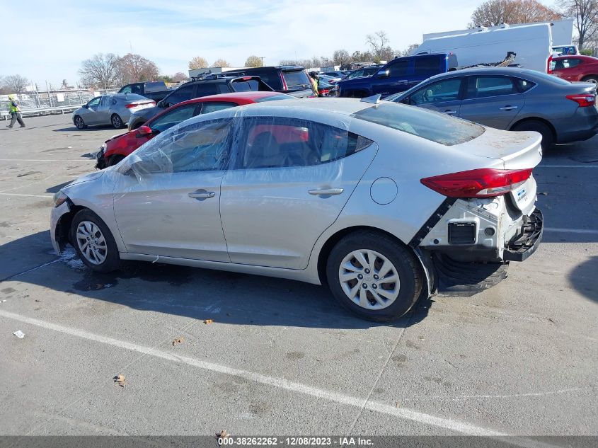 2017 HYUNDAI ELANTRA SE - 5NPD74LFXHH166836