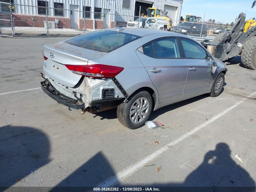 2017 HYUNDAI ELANTRA SE - 5NPD74LFXHH166836