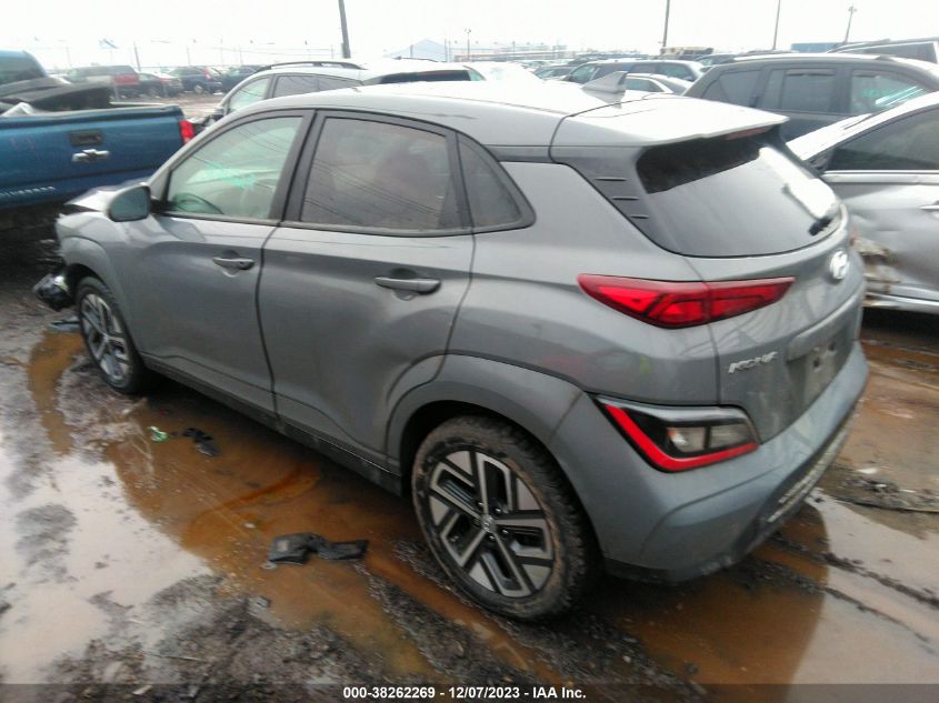 2022 HYUNDAI KONA ELECTRIC SEL KM8K33AG8NU150267