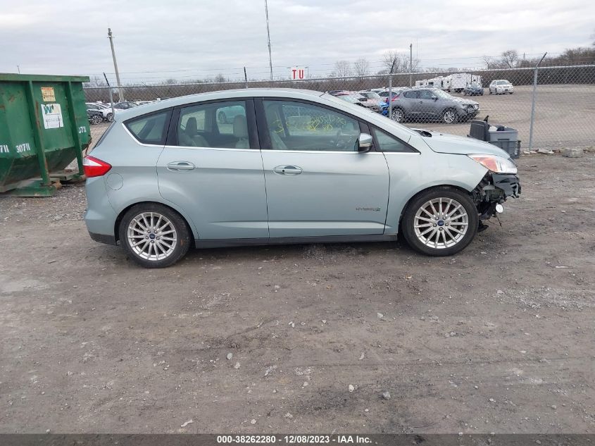 2013 FORD C-MAX HYBRID SEL - 1FADP5BU7DL549084