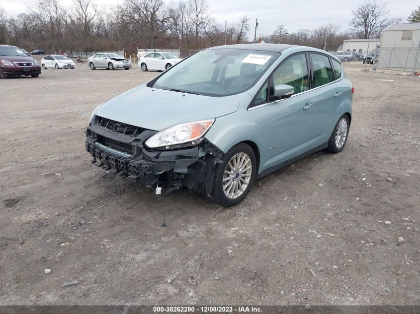 2013 FORD C-MAX HYBRID SEL - 1FADP5BU7DL549084