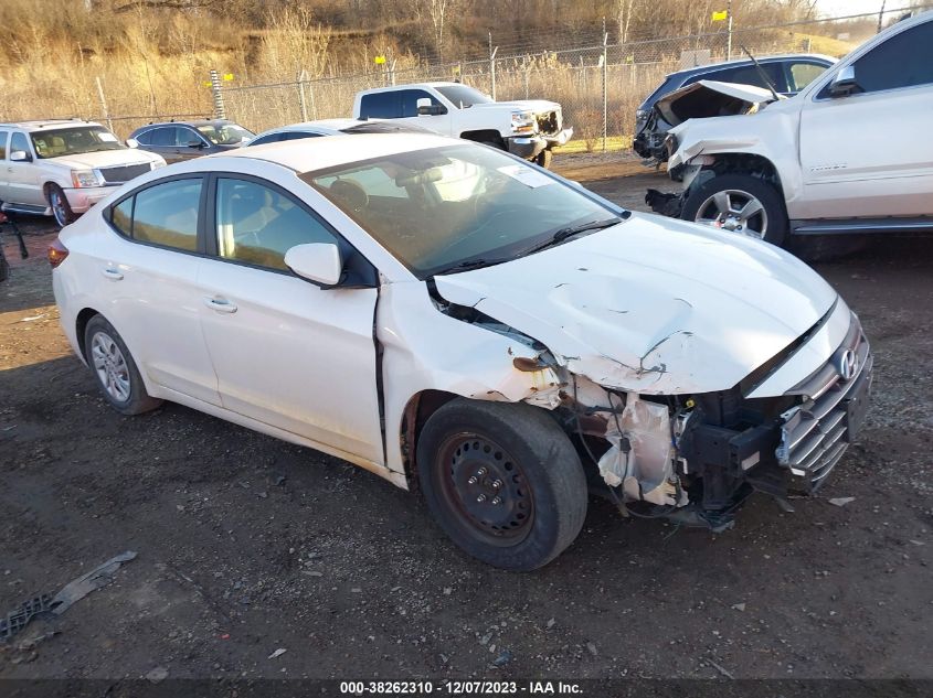 2019 HYUNDAI ELANTRA SE - 5NPD74LF4KH405496