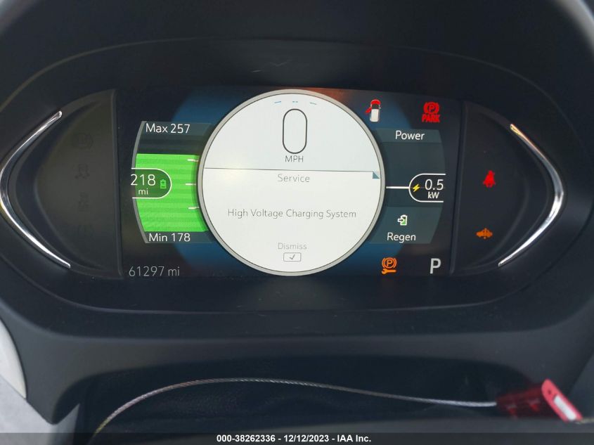 2019 CHEVROLET BOLT EV LT - 1G1FY6S08K4110060