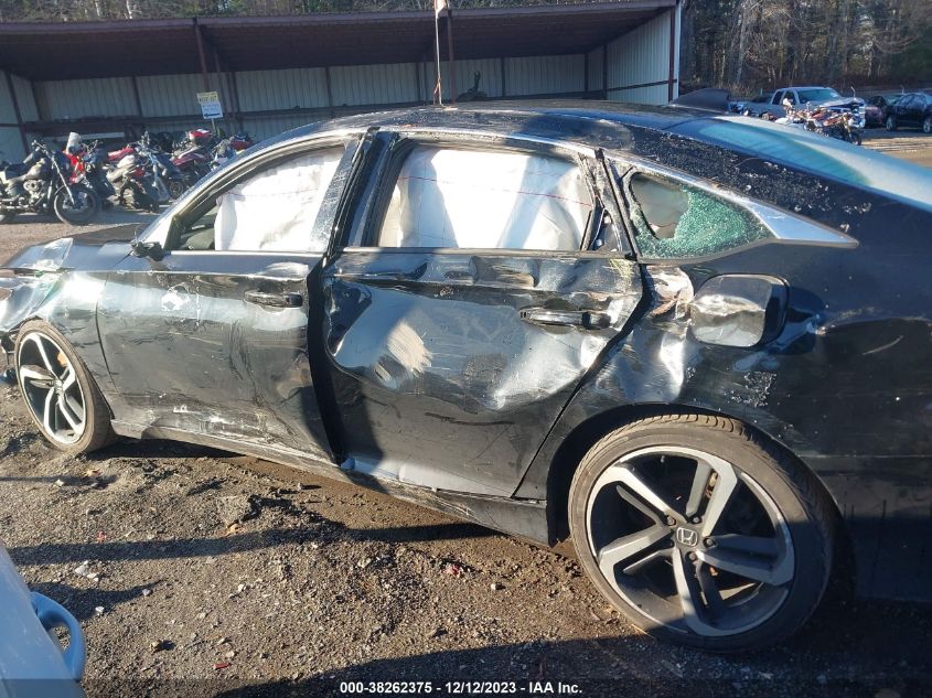2019 HONDA ACCORD SPORT - 1HGCV2F30KA005466