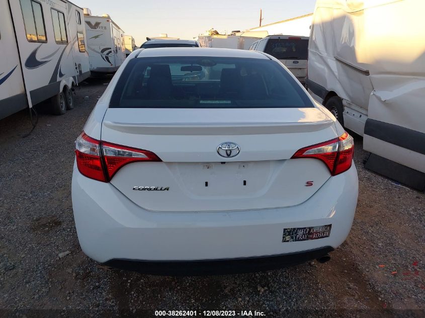 2016 TOYOTA COROLLA L/LE/LE PLS/PRM/S/S PLS - 5YFBURHEXGP496619