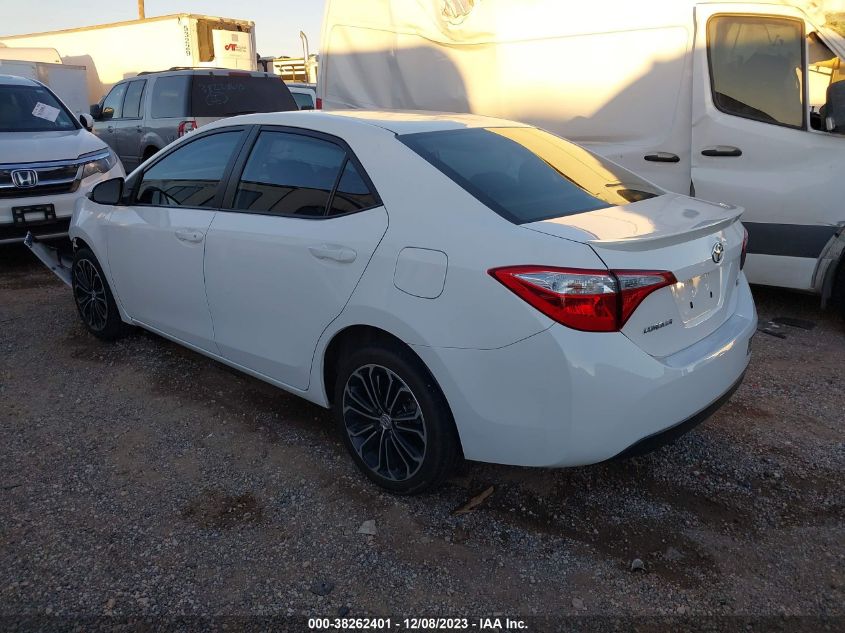 2016 TOYOTA COROLLA L/LE/LE PLS/PRM/S/S PLS - 5YFBURHEXGP496619