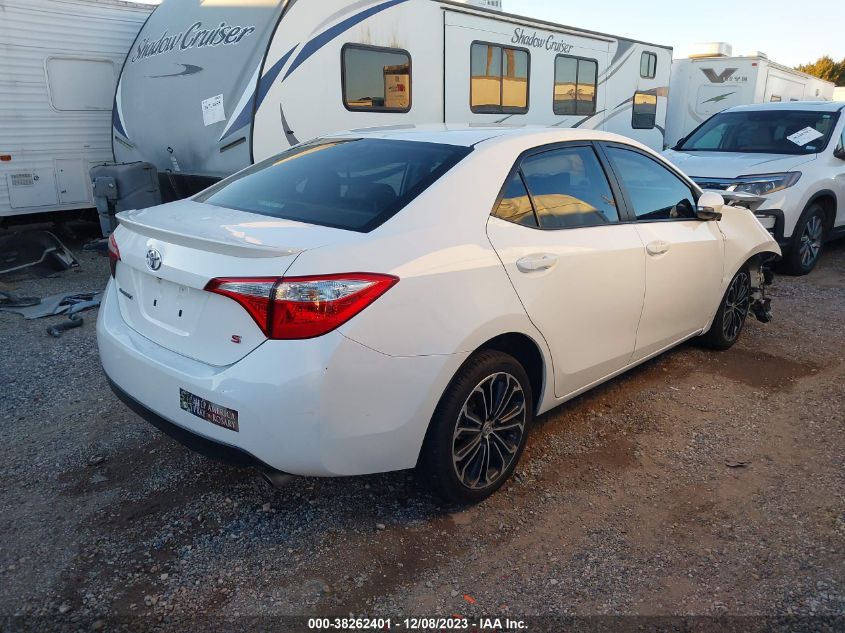 2016 TOYOTA COROLLA L/LE/LE PLS/PRM/S/S PLS - 5YFBURHEXGP496619