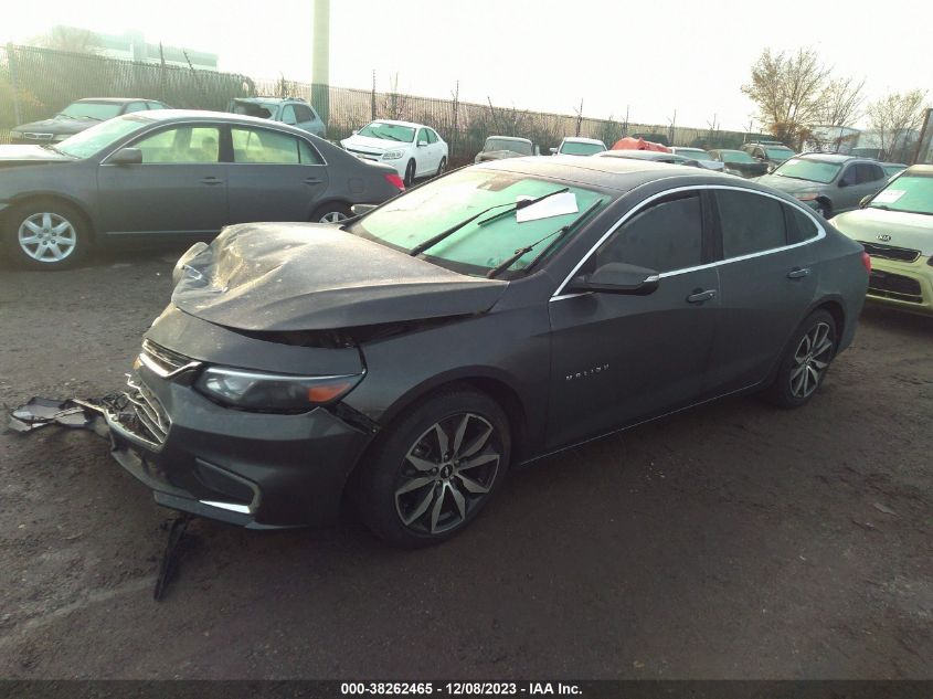 2016 CHEVROLET MALIBU LT - 1G1ZE5ST2GF216610