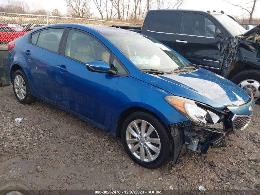 KNAFX4A67E5136438 | 2014 KIA FORTE