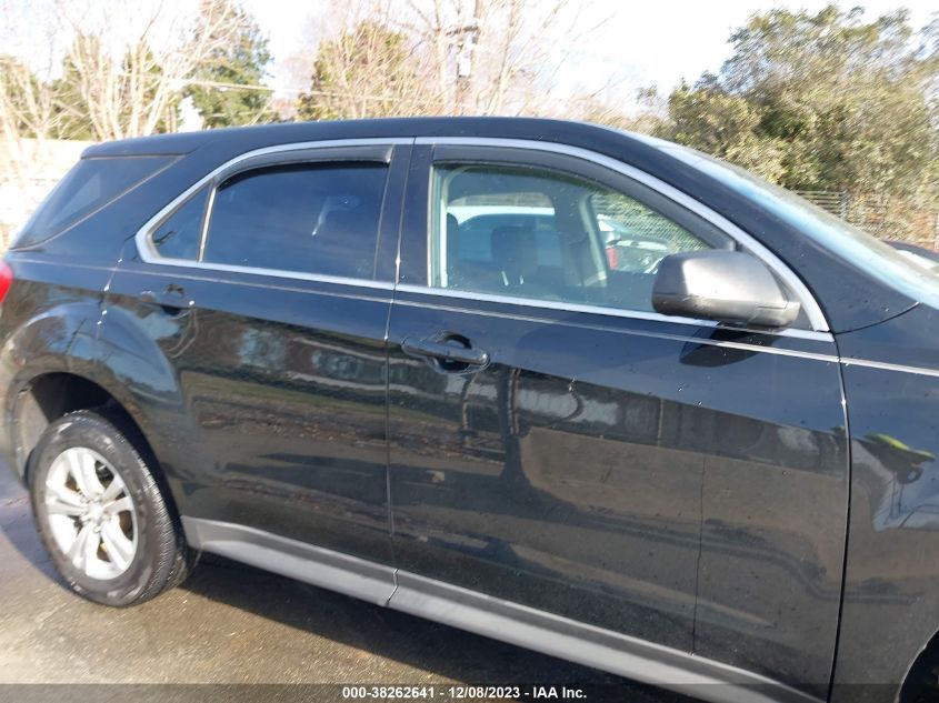 2013 CHEVROLET EQUINOX LS - 2GNALBEKXD6333473