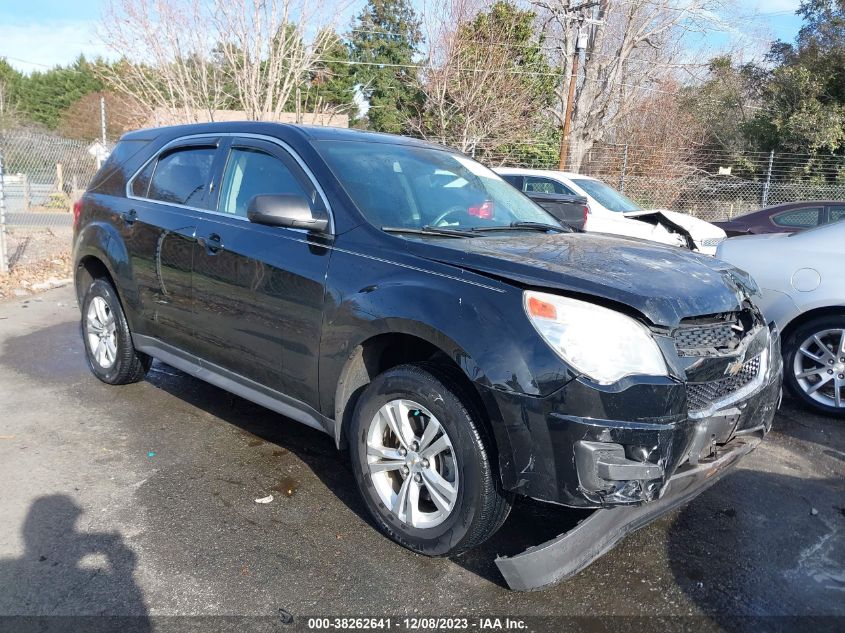 2013 CHEVROLET EQUINOX LS - 2GNALBEKXD6333473