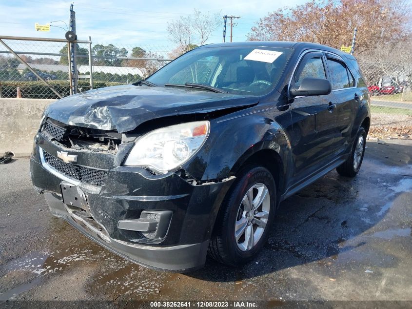 2013 CHEVROLET EQUINOX LS - 2GNALBEKXD6333473