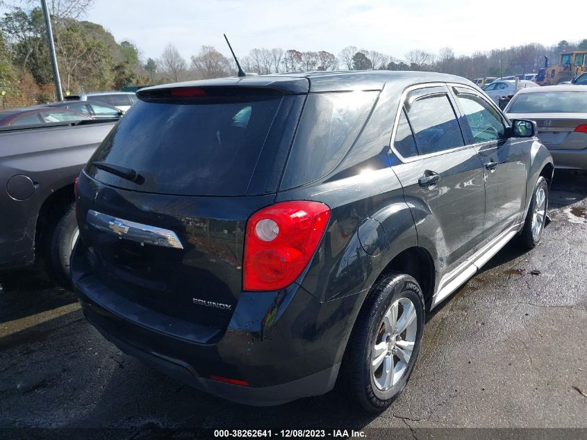 2013 CHEVROLET EQUINOX LS - 2GNALBEKXD6333473