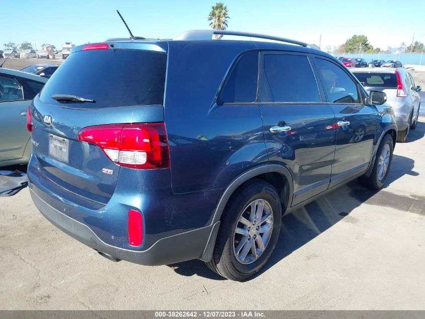 2014 KIA SORENTO LX - 5XYKT4A67EG541381