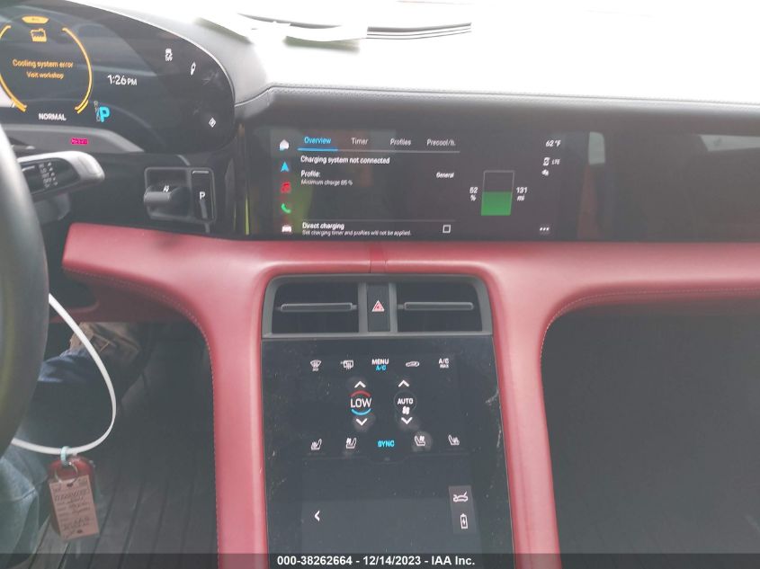 2021 PORSCHE TAYCAN WP0AA2Y16MSA14198