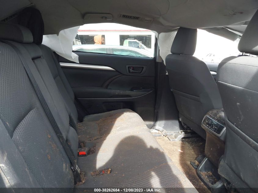 2019 TOYOTA HIGHLANDER LE/LE PLUS - 5TDZZRFH1KS351725