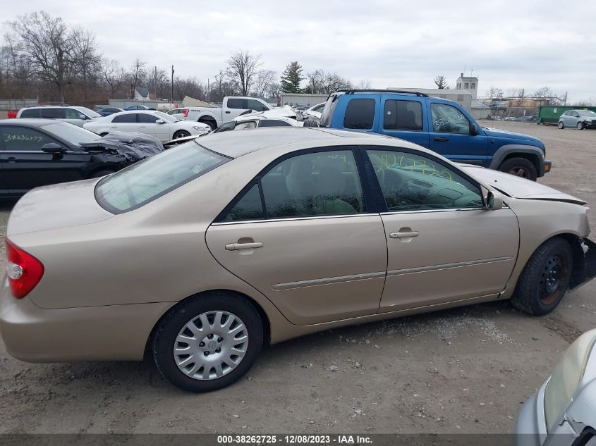 4T1BE30K24U877306 | 2004 TOYOTA CAMRY