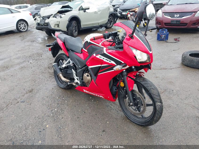 2018 HONDA CBR300 R - MLHNC5109J5400729