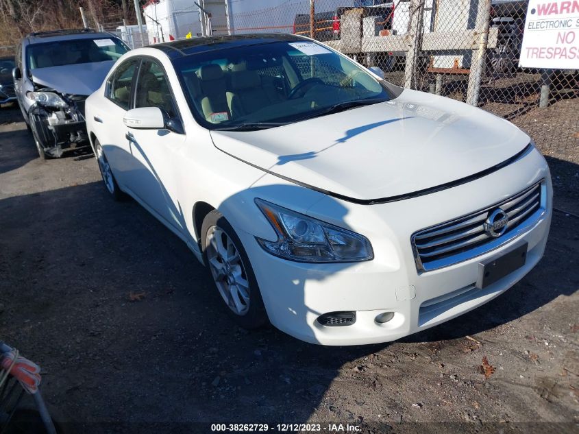 2013 NISSAN MAXIMA S/SV - 1N4AA5AP4DC824703