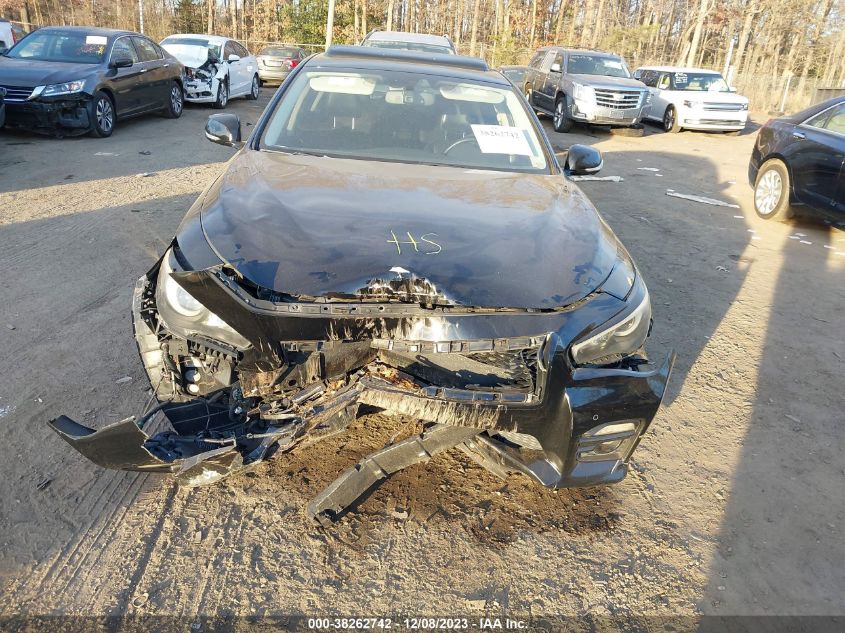 2014 INFINITI Q50 HYBRID SPORT - JN1AV7AR0EM701698