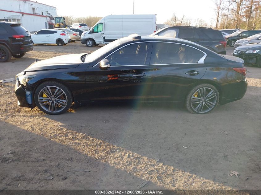 2014 INFINITI Q50 HYBRID SPORT - JN1AV7AR0EM701698