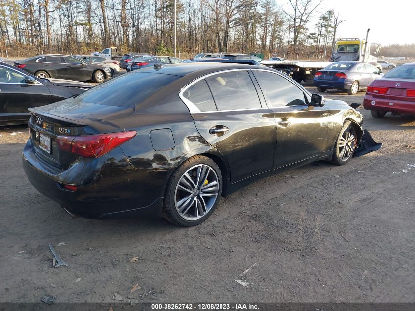 2014 INFINITI Q50 HYBRID SPORT - JN1AV7AR0EM701698