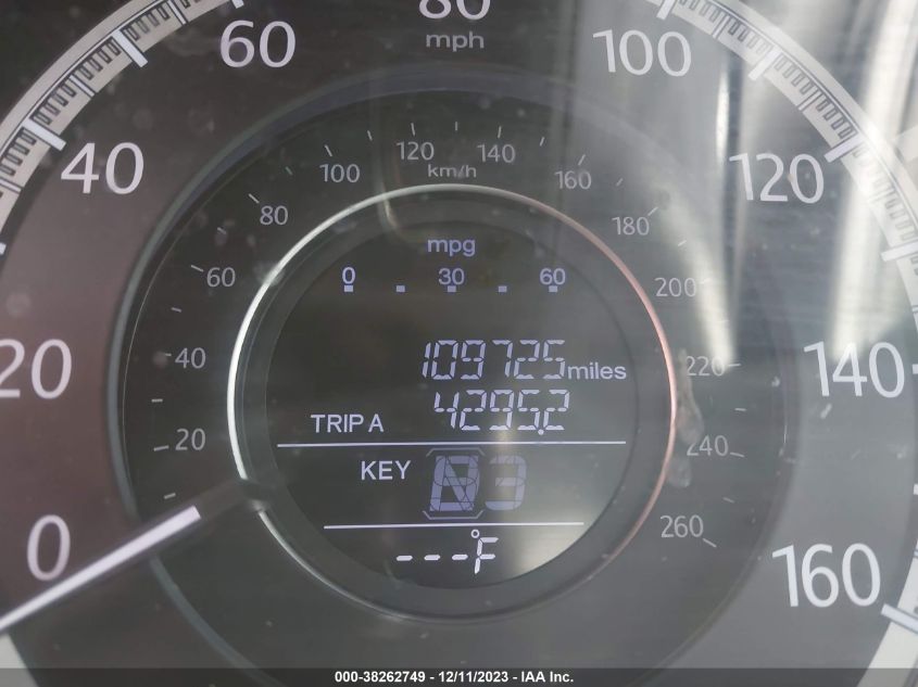 2013 HONDA ACCORD EX-L V-6 - 1HGCR3F8XDA032909