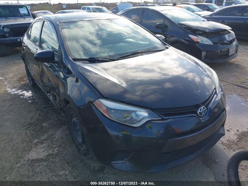 2015 TOYOTA COROLLA LE - 2T1BURHE9FC458085