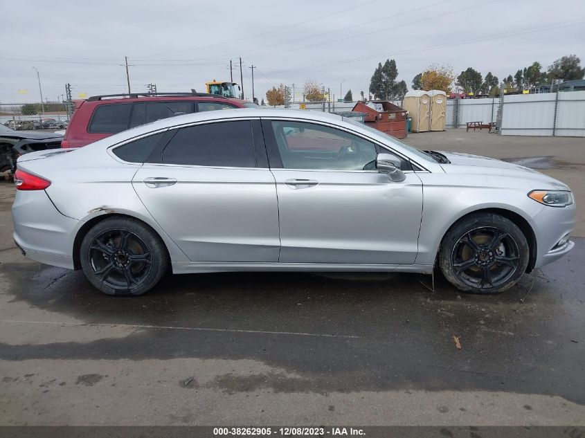 2017 FORD FUSION TITANIUM - 3FA6P0K91HR168183