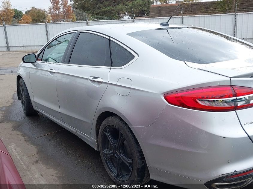 2017 FORD FUSION TITANIUM - 3FA6P0K91HR168183