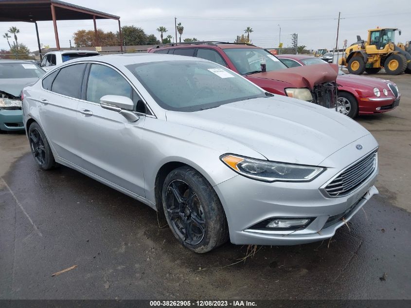 2017 FORD FUSION TITANIUM - 3FA6P0K91HR168183