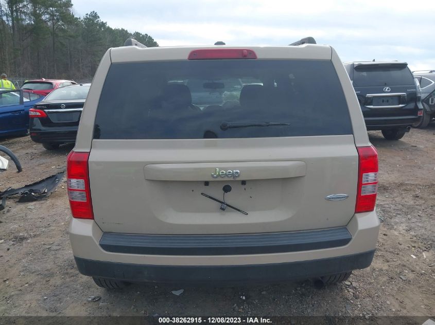 2017 JEEP PATRIOT LATITUDE - 1C4NJPFB3HD162035