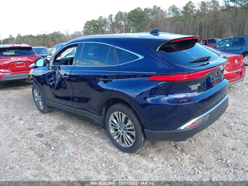 VIN JTEAAAAH4NJ115287 2022 TOYOTA VENZA XLE