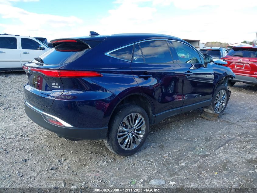 VIN JTEAAAAH4NJ115287 2022 TOYOTA VENZA XLE