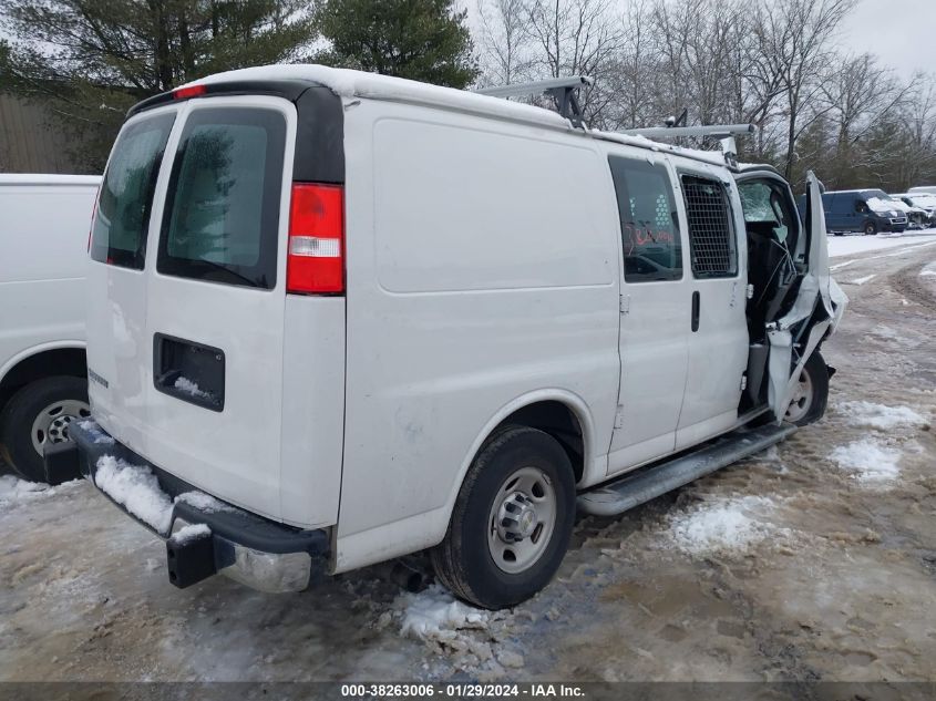 2020 CHEVROLET EXPRESS CARGO RWD 2500 REGULAR WHEELBASE WT - 1GCWGAFG6L1254634