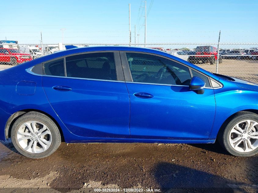 2019 CHEVROLET CRUZE LT - 1G1BE5SM3K7114911