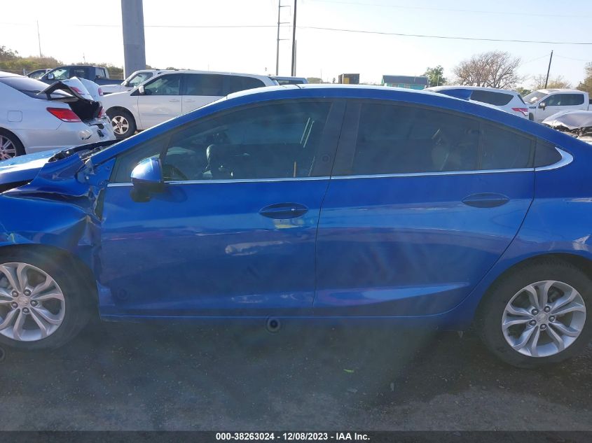 2019 CHEVROLET CRUZE LT - 1G1BE5SM3K7114911