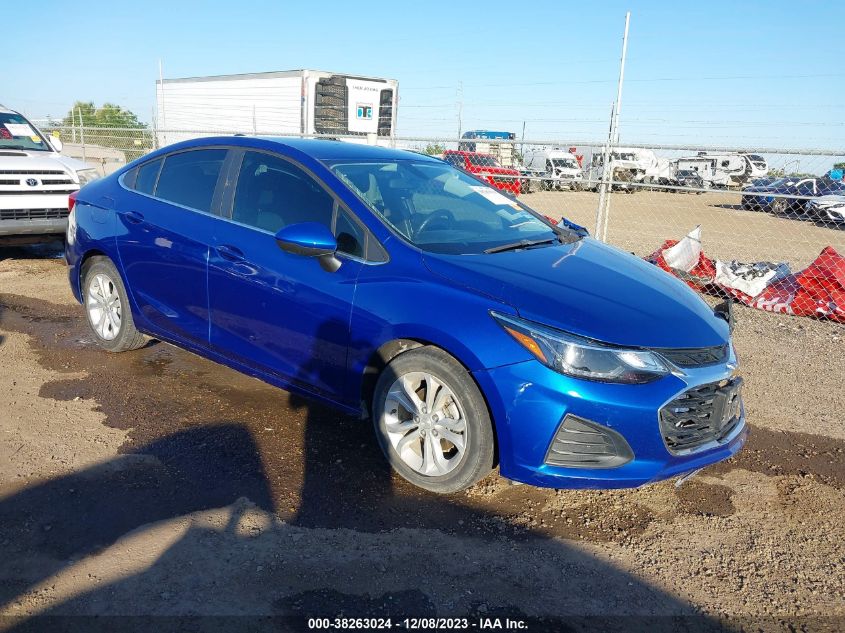 2019 CHEVROLET CRUZE LT - 1G1BE5SM3K7114911
